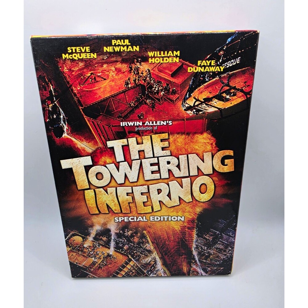 Towering Inferno Special Edition 2 Disc DVD Steve McQueen Paul Newman Slipcover